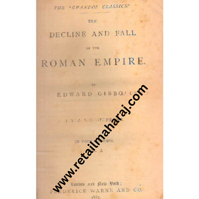 decline and fall of the roman empire volume 1 - Retail Maharaj