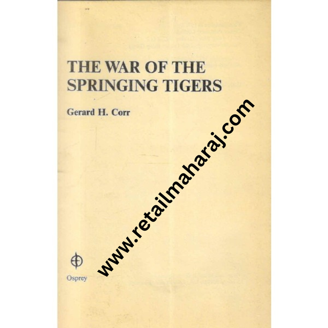 the war of the springing tigers 1st edition - Retail Maharaj