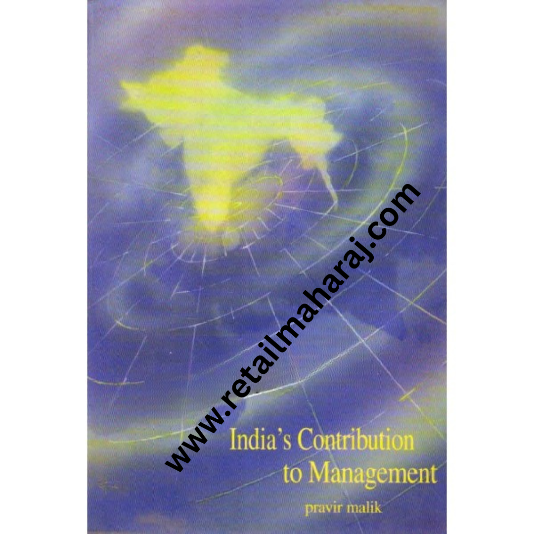 INDIAS CONTRIBUTION TO MANGEMENT 1st edition - Retail Maharaj