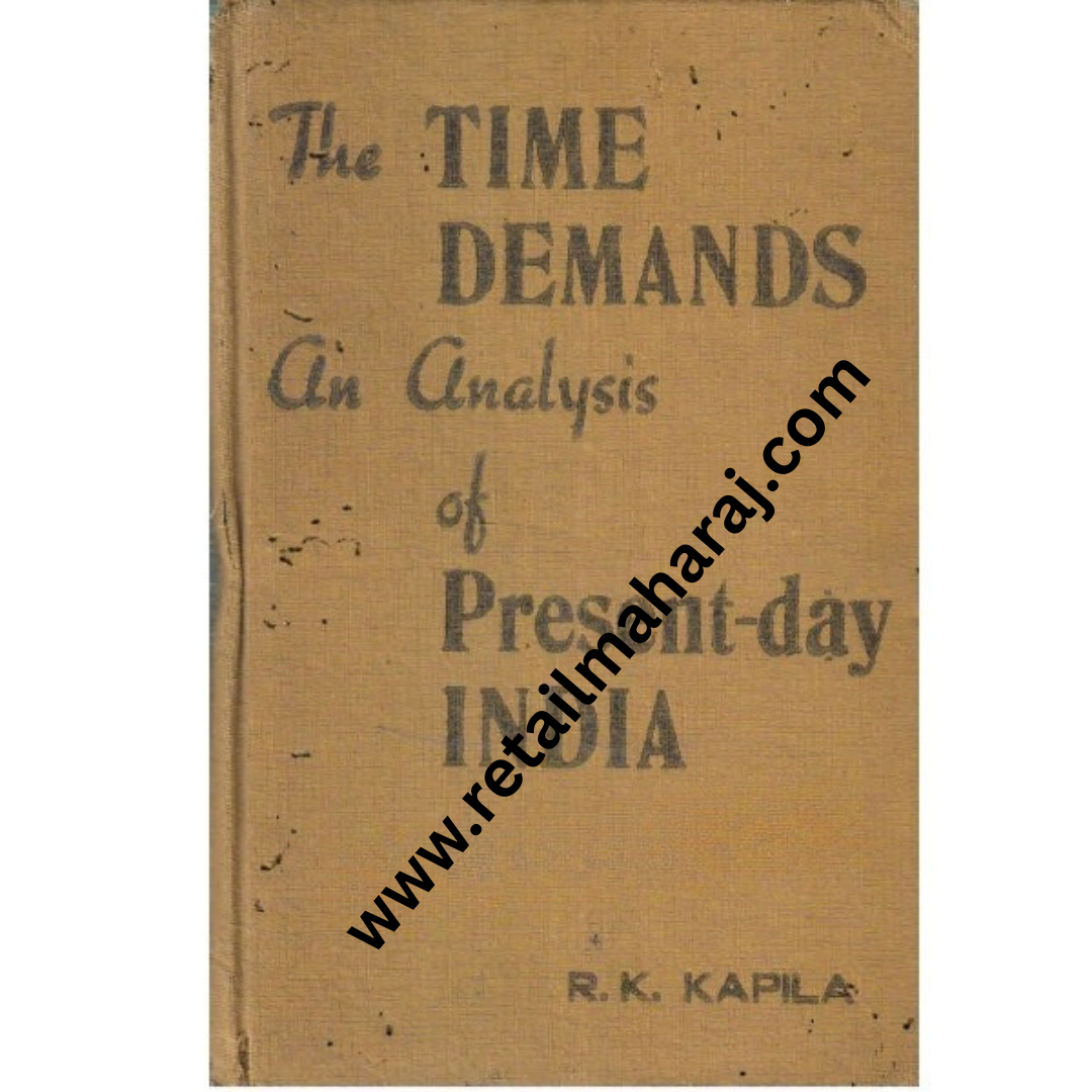 The Time Demands an Analysis of Present day India 1st edition - Retail Maharaj