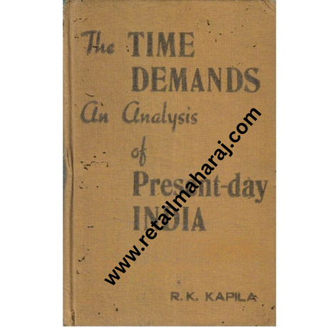 The Time Demands an Analysis of Present day India 1st edition - Retail Maharaj