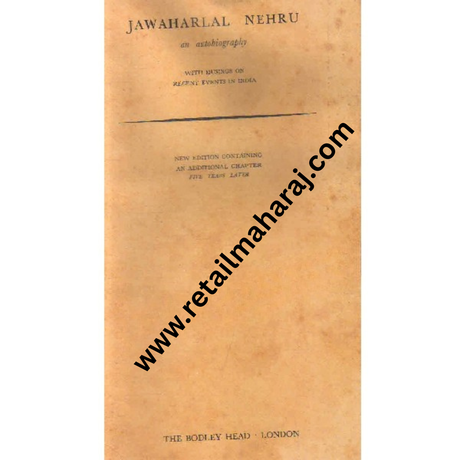 jawaharlal nehru an autobiography - Retail Maharaj