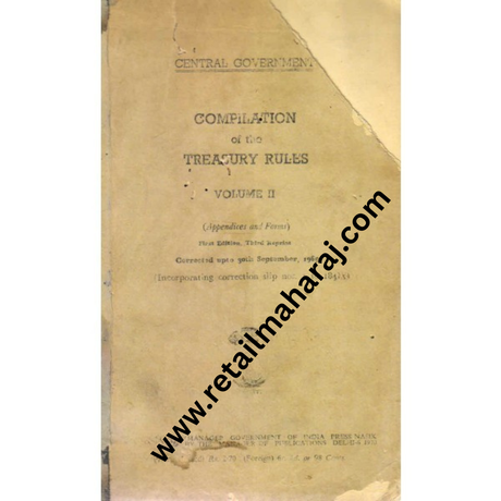Compilation of the Treasury Rules Volume II - Retail Maharaj