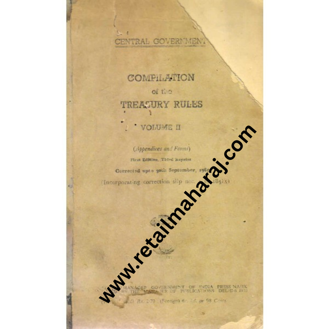 Compilation of the Treasury Rules Volume II - Retail Maharaj