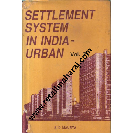 Settlement system in India urban vol 2 (First edition ) - Retail Maharaj