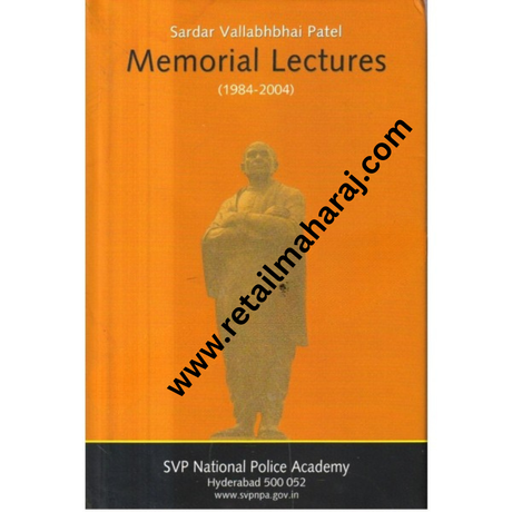 Sardar Vallabhbhai Patel Memorial Lectures - Retail Maharaj
