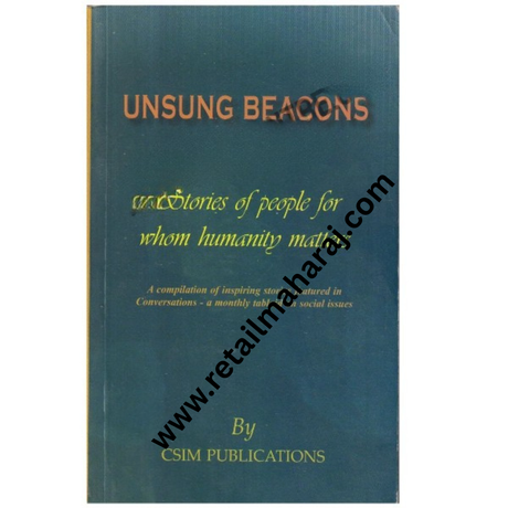 Unsung Beacons Stories of people for whom humanity matters - Retail Maharaj