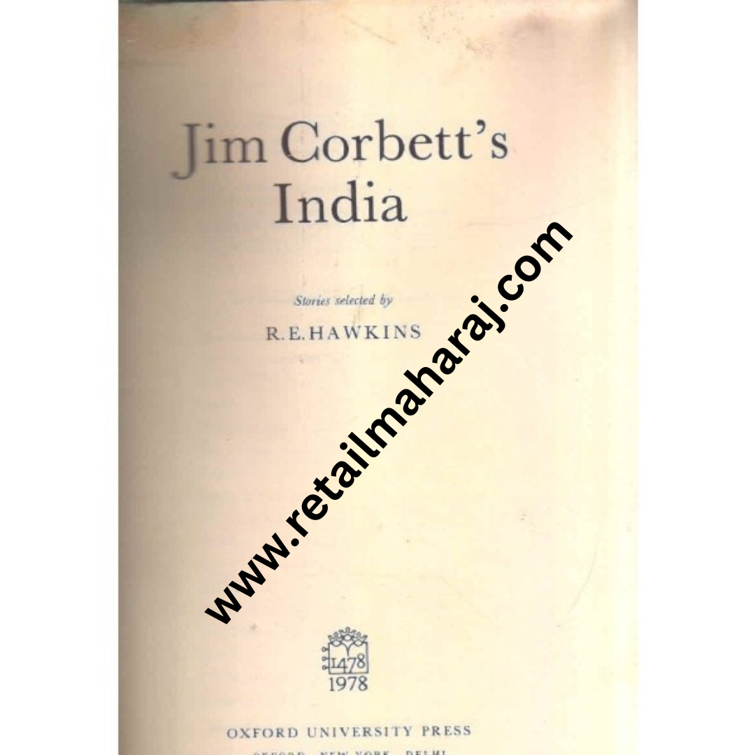 Jim Corbetts India 1st edition - Retail Maharaj