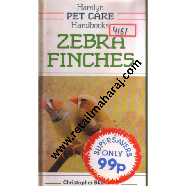 Pet Care Books Zebra Finches - Retail Maharaj