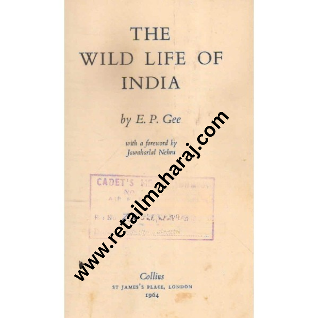 the wild life of india 1st edition - Retail Maharaj