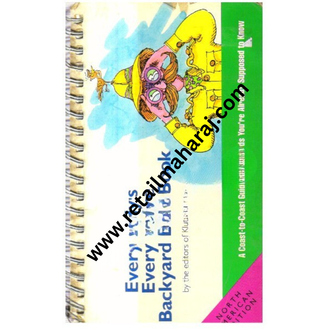 Everybodys Everywhere Backyard Birdbook - Retail Maharaj