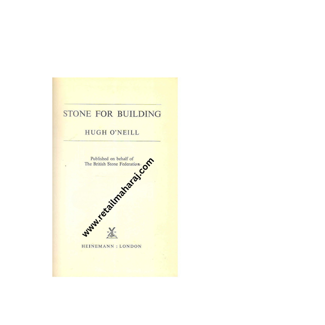 Stone for Building 1st edition - Retail Maharaj
