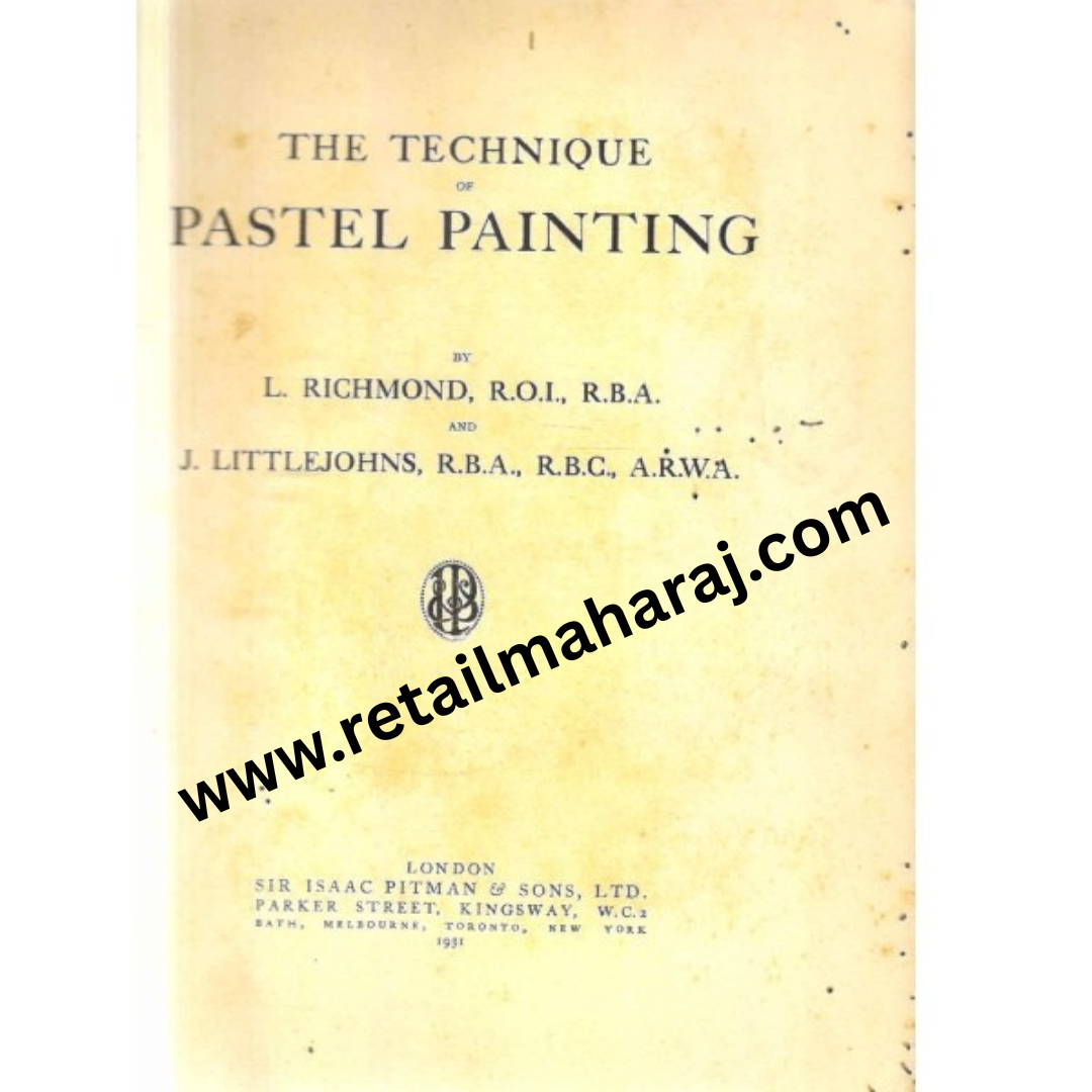 the technique of pastel painting 1st edition - Retail Maharaj