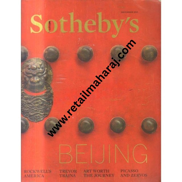Sothebys Beijing December 2013 - Retail Maharaj