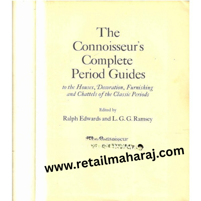 The Connoisseur Complete Period Guides 1st editon - Retail Maharaj