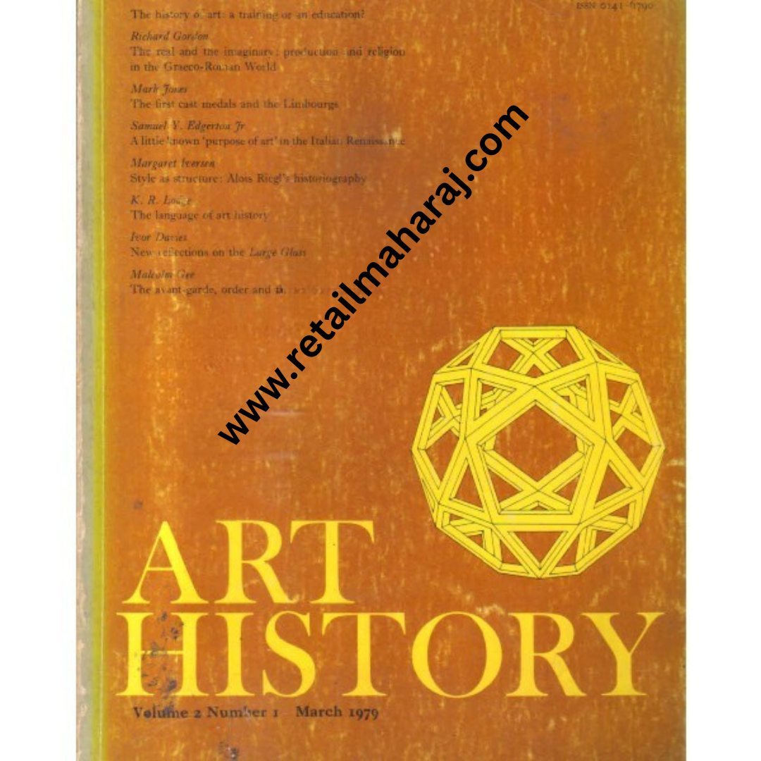 art history Journal of the association of art historians volume 2 Number 1 - Retail Maharaj