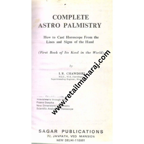 complete astro palmistry - Retail Maharaj