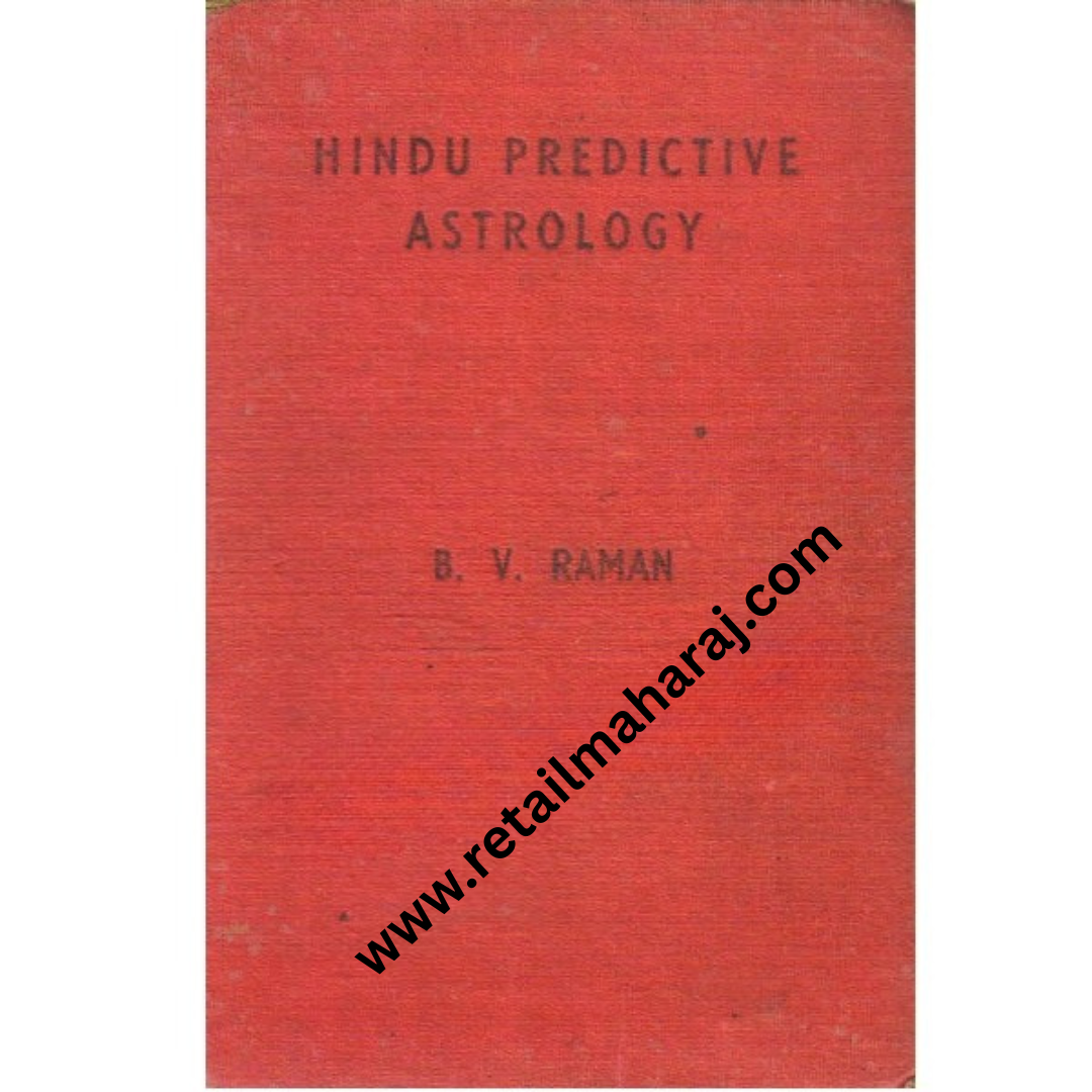 hindu predictive astrology 1st edition - Retail Maharaj