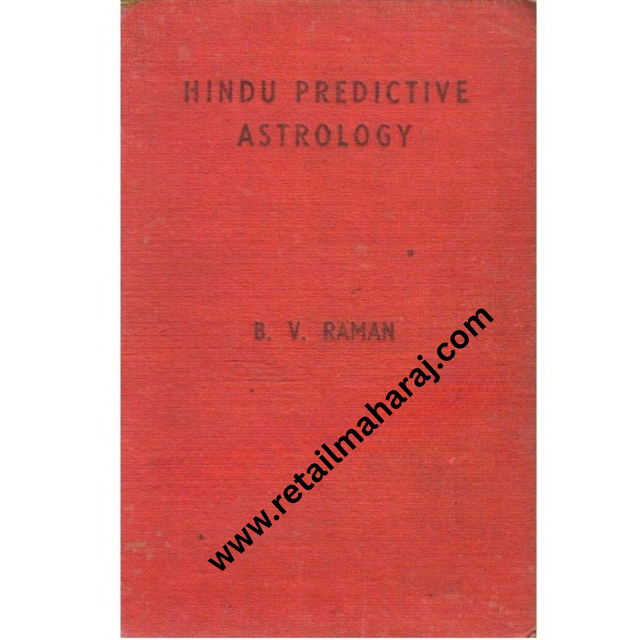 hindu predictive astrology 1st edition - Retail Maharaj