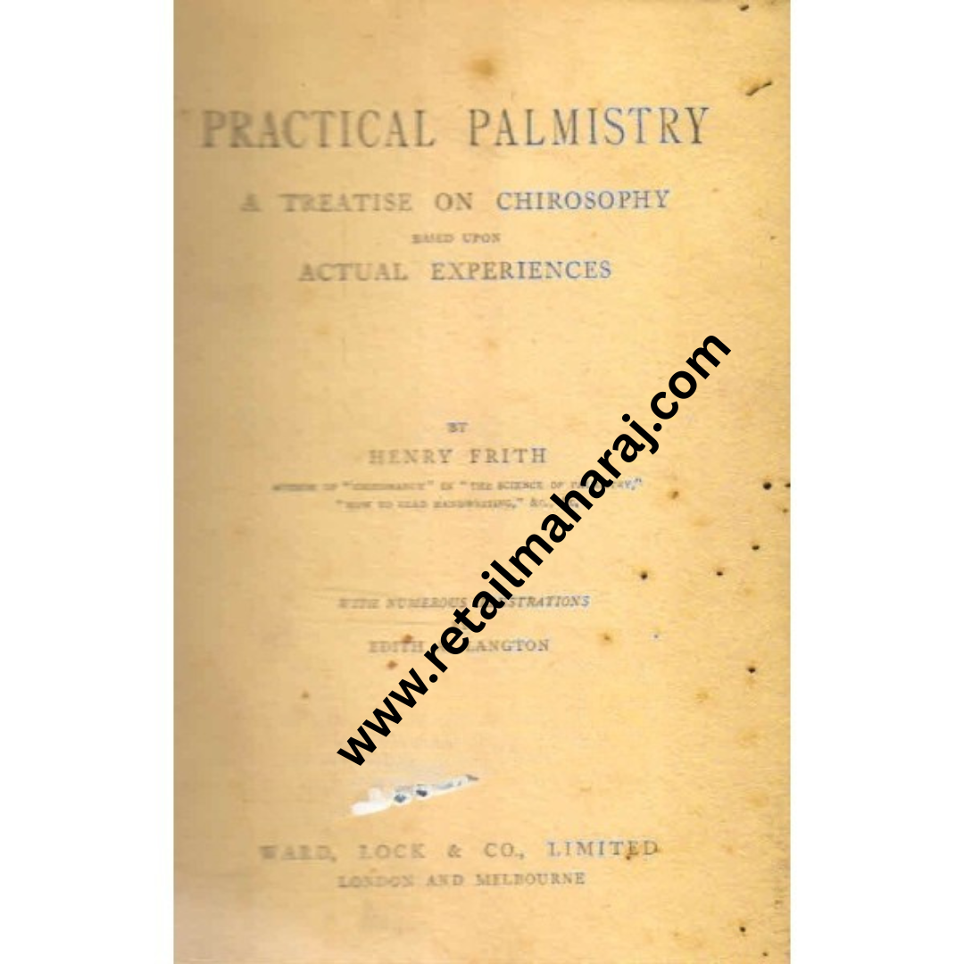 PRACTICAL PALMISTRY - Retail Maharaj
