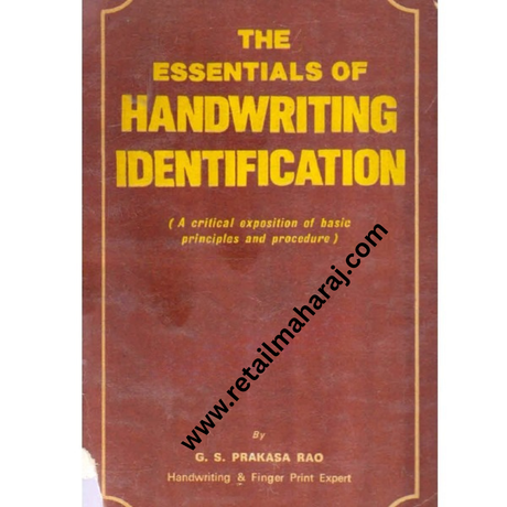 the essentials of handwritings identification - Retail Maharaj