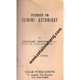 Studies in jaimini astrology - Retail Maharaj