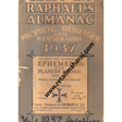 raphaels almanac prophetic messenger and weather guide 1937 - Retail Maharaj