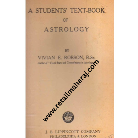 a students text book of astrology - Retail Maharaj