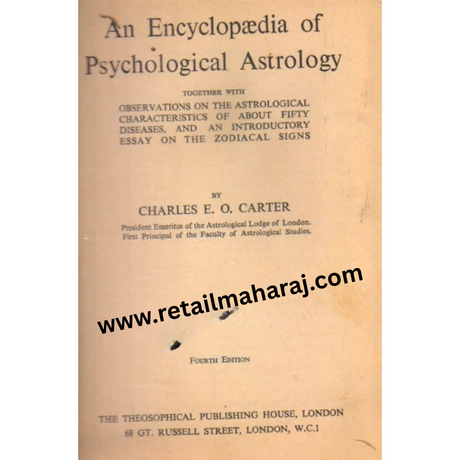 an encyclopedia of psychological astrology - Retail Maharaj
