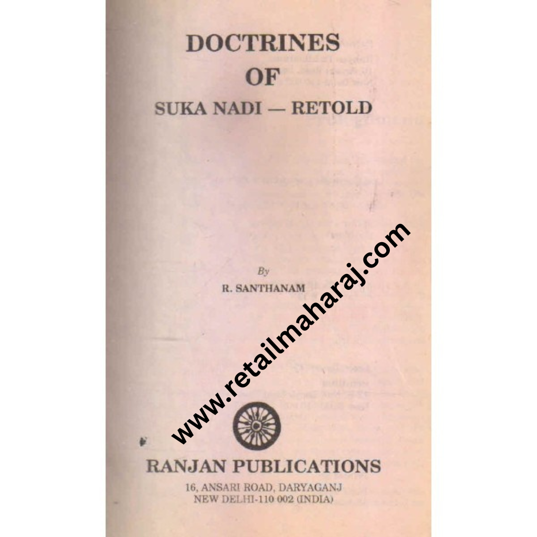 doctrines of suka nadi retold - Retail Maharaj