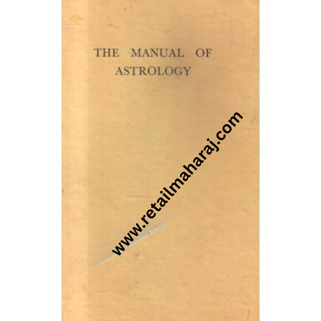 the manual of astrology 1st edition - Retail Maharaj