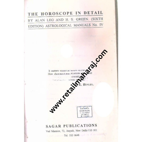 the horoscope in detail - Retail Maharaj