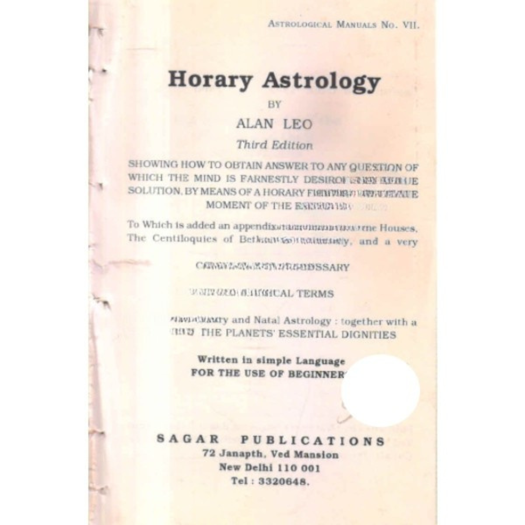 horary astrology - Retail Maharaj