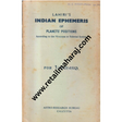 Indian ephemeris of planets according to the nirayana or sidereal system for 1993 A D - Retail Maharaj