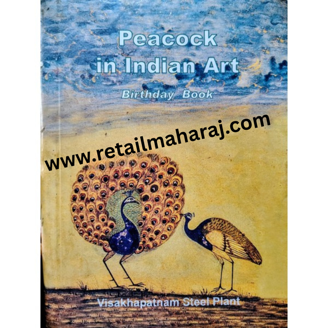 Peacock in Indian Art Birthday Book Dairy - Retail Maharaj