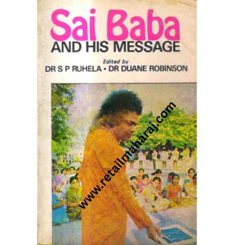 Sai baba and his massage