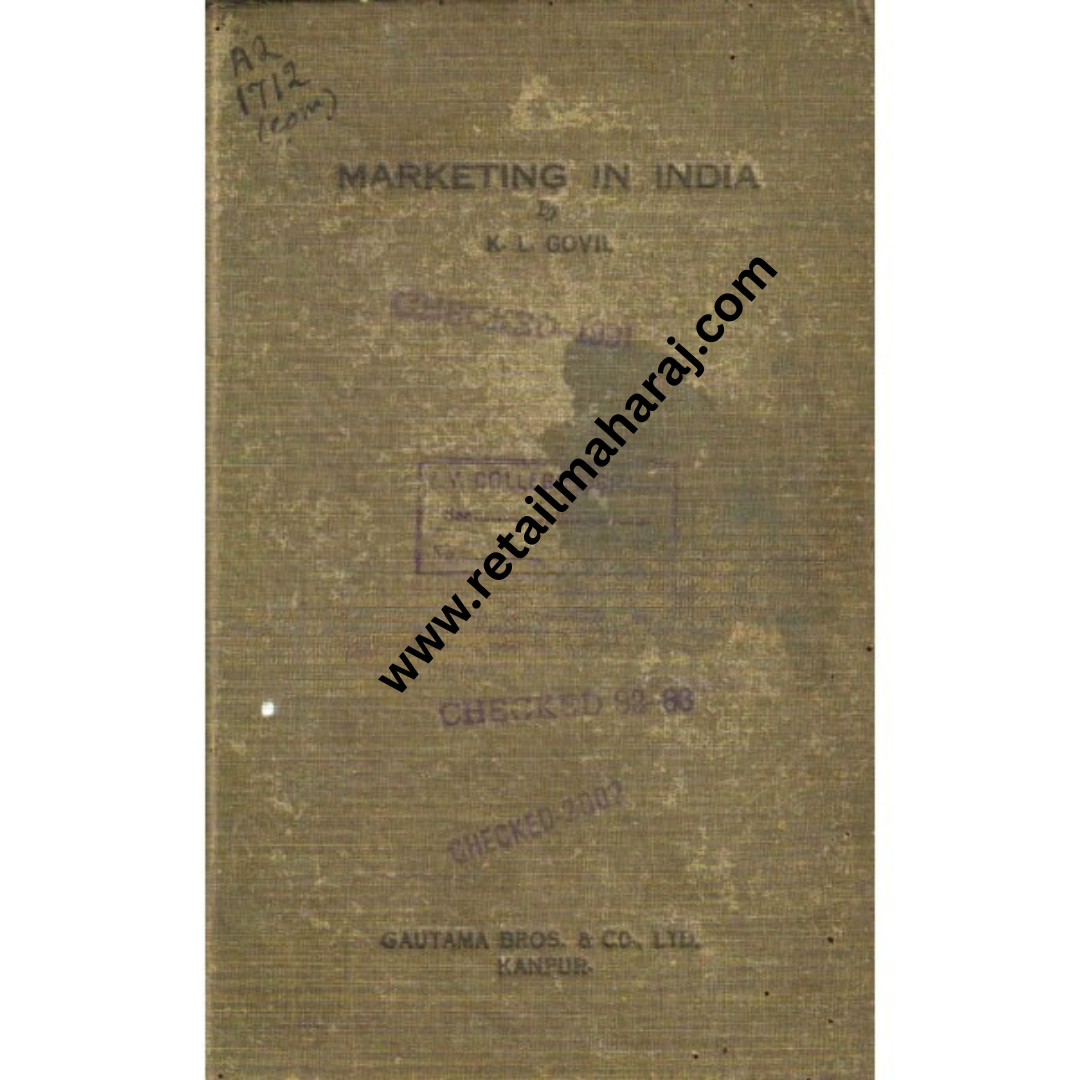 marketing in india 1st edition