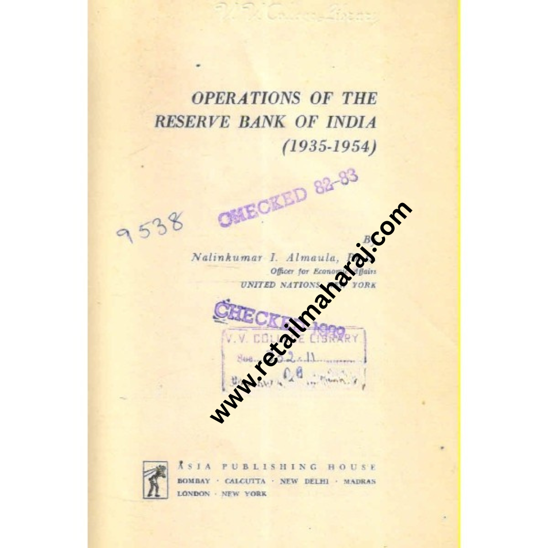 operations of the reserve bank of india