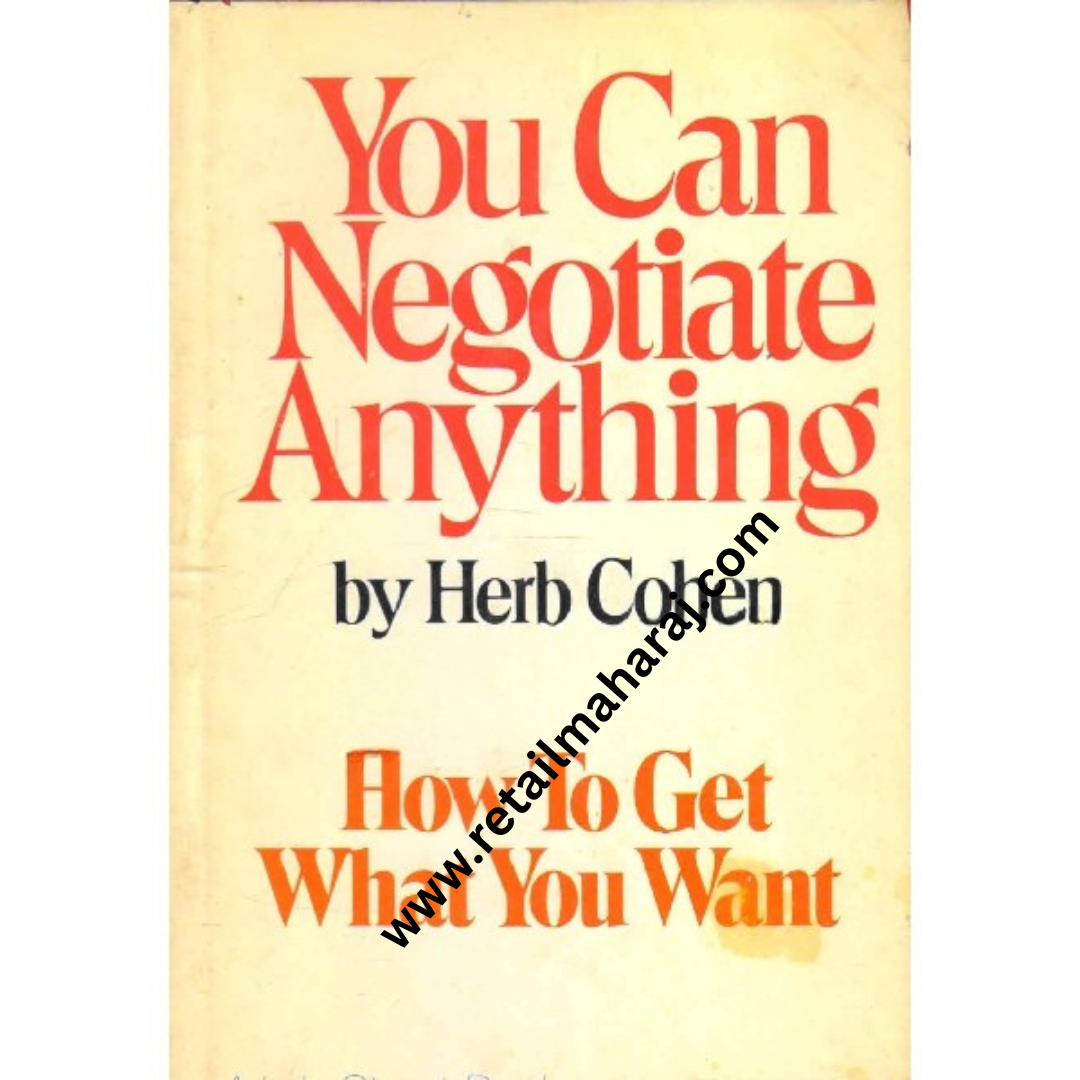 you can negotiate anything 1st edition