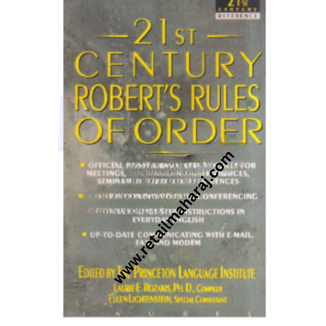 21st Century Roberts Rules of Order