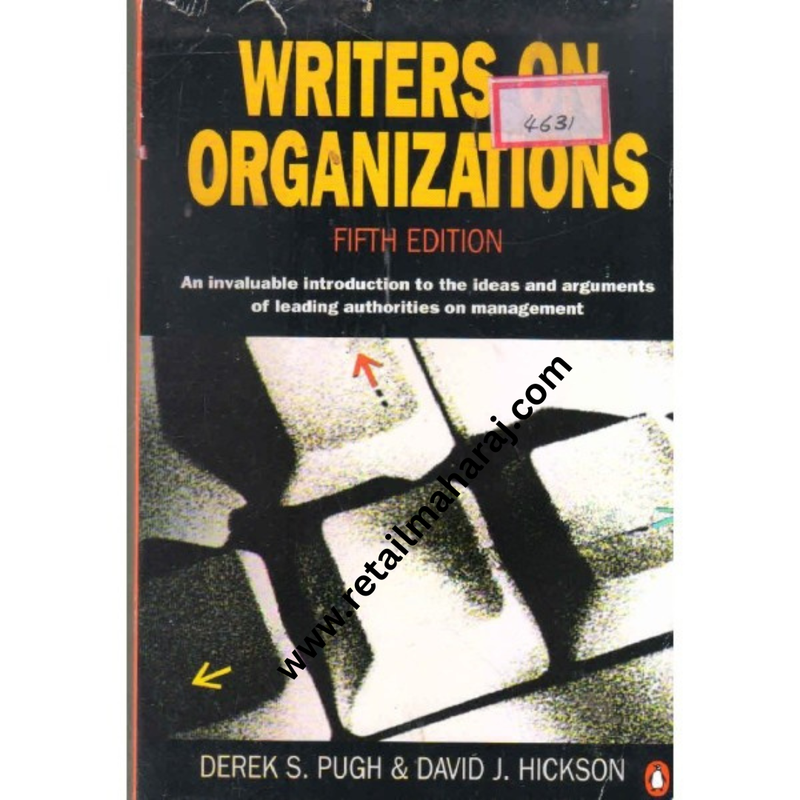 WRITERS ON ORGANIZATIONS
