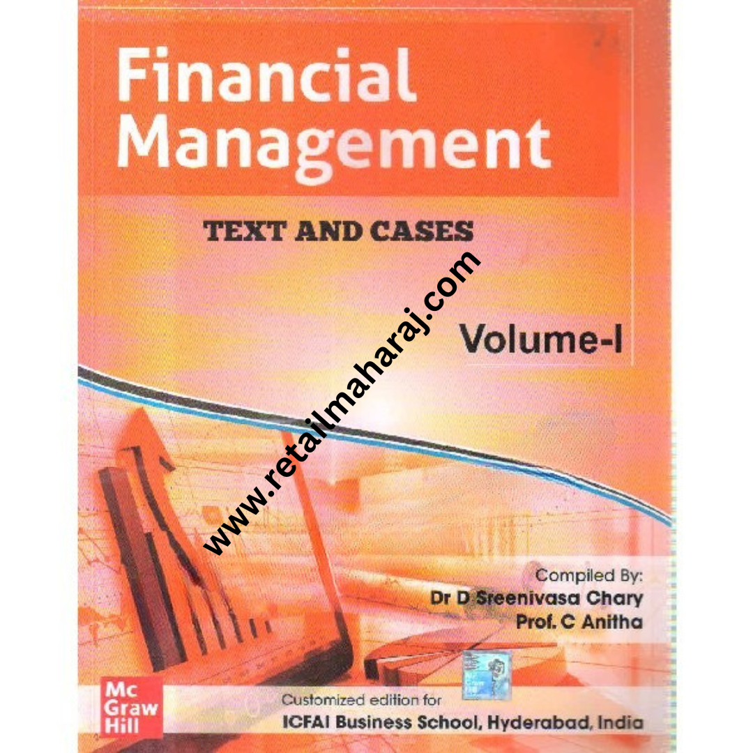 financial management text and cases volume l