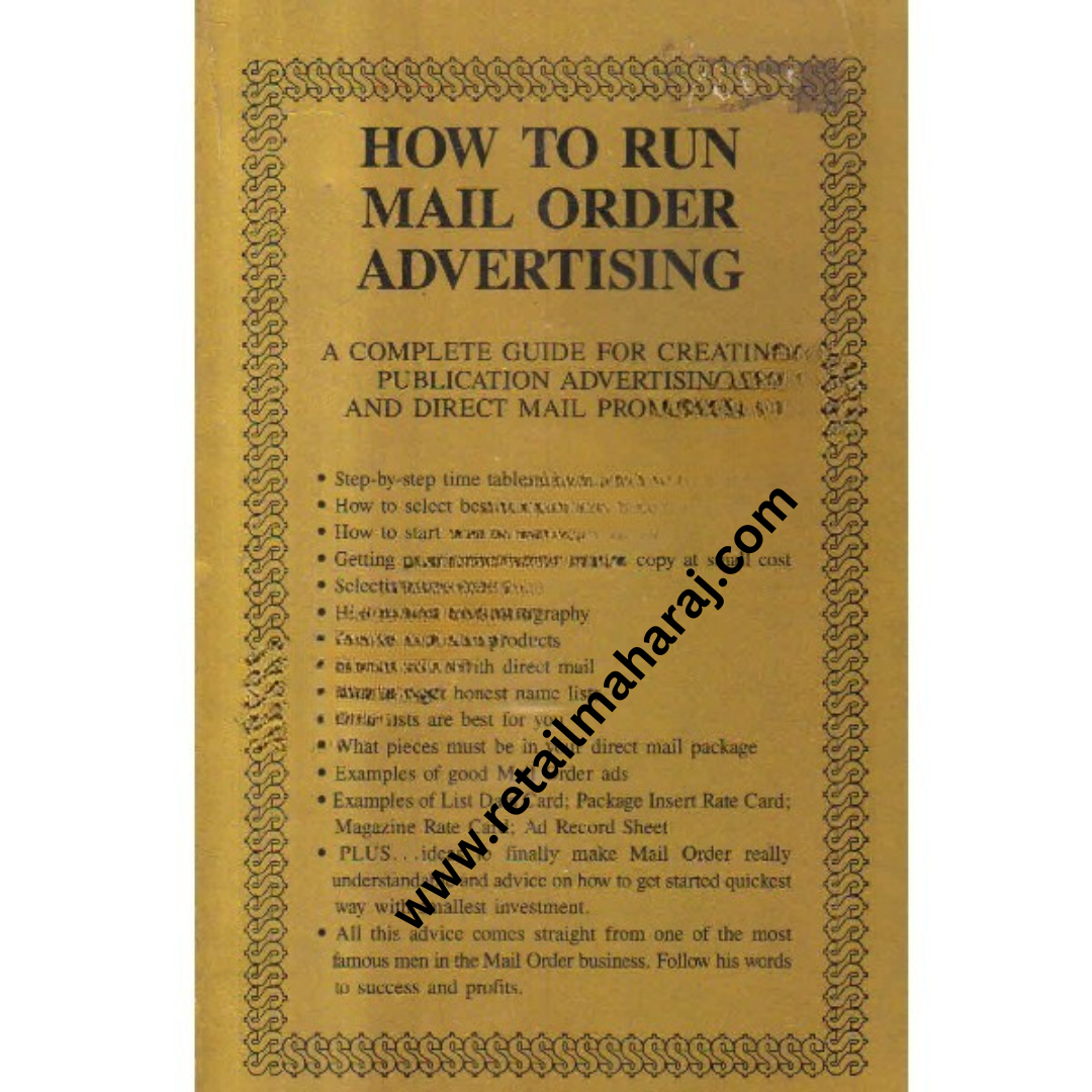 how to run mail order advertising