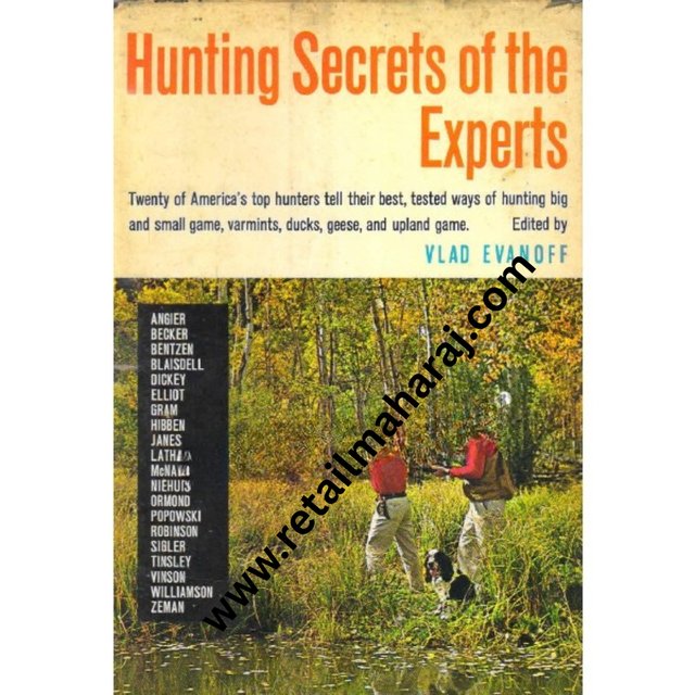 hunting secrets of the experts 1st edition - Retail Maharaj