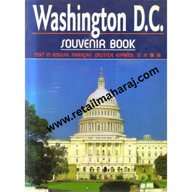 washington d.c. souvenir book - Retail Maharaj