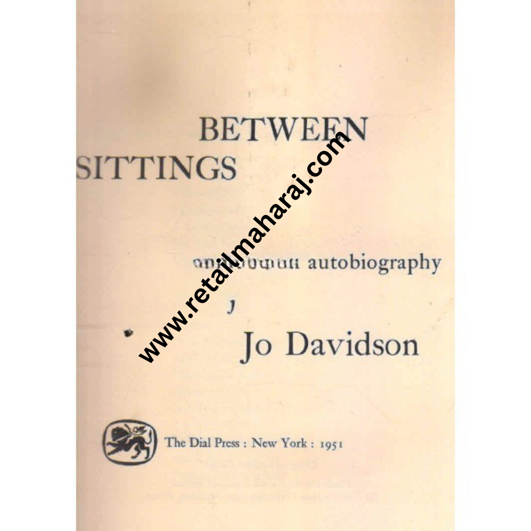 Between Sittings an informal autobiography 1st edition