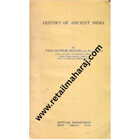 History of Ancient India second edition - Retail Maharaj