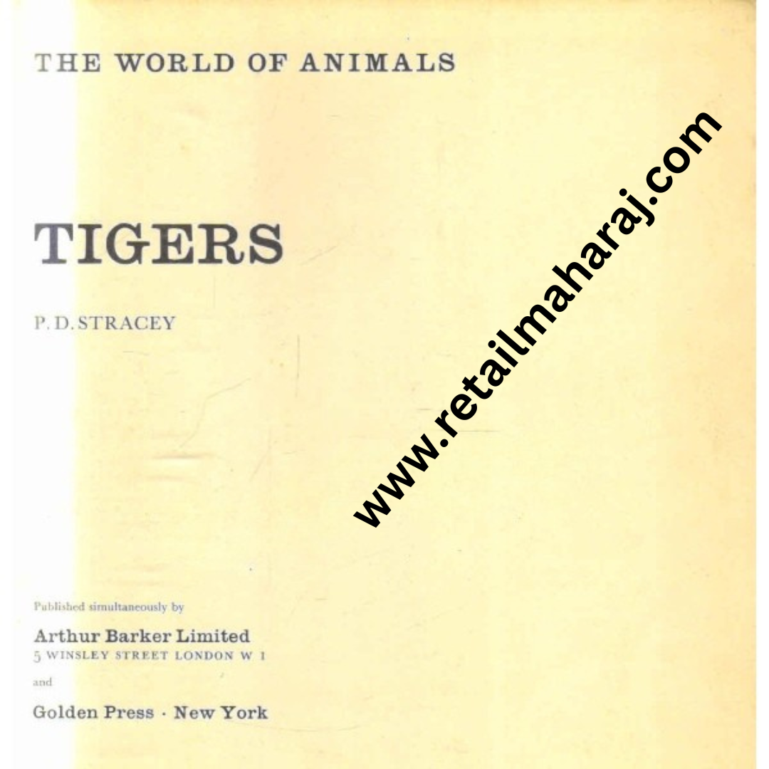 the world of animals tigers - Retail Maharaj