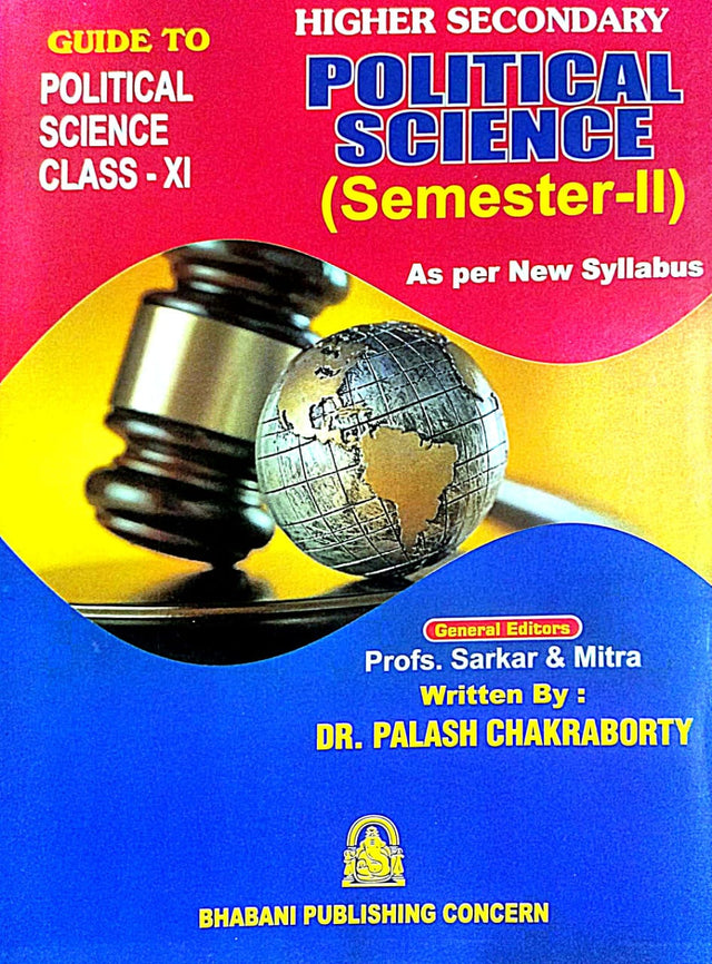 Higher secondary Political Science Class - XI (Semester-II) (English Version) - Retail Maharaj