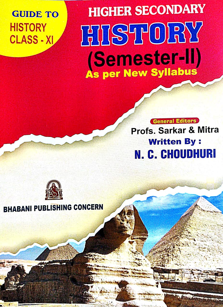Higher Secondary History Class - XI (Semester-II) (English Version) - Retail Maharaj